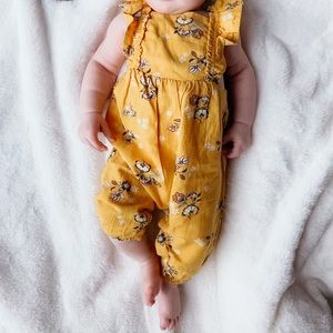 Yellow gap jumpsuit